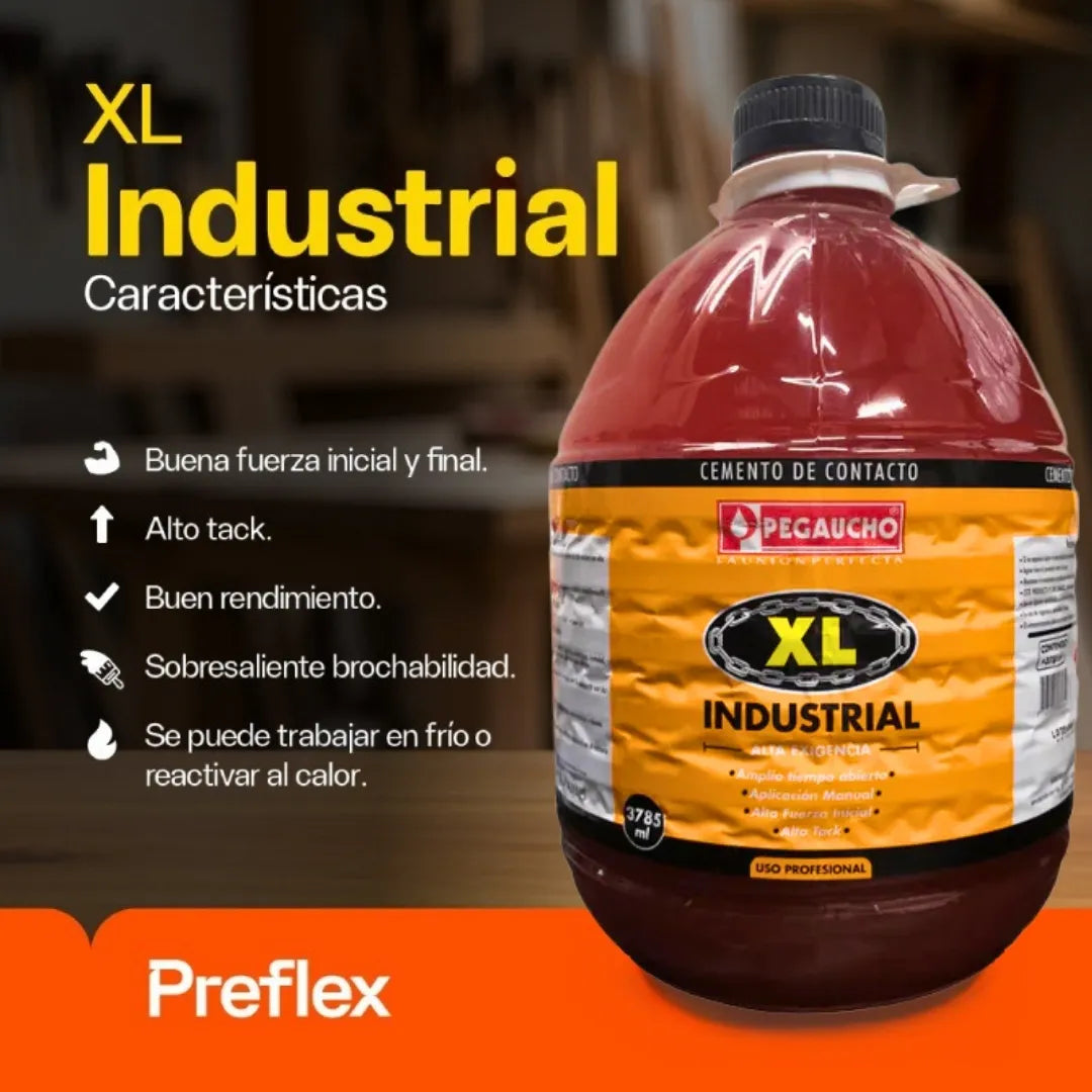 Pegante XL Industrial 3785 ml