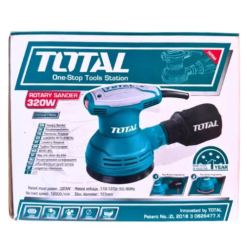 LIJADORA ROTO ORBITAL MARCA TOTAL