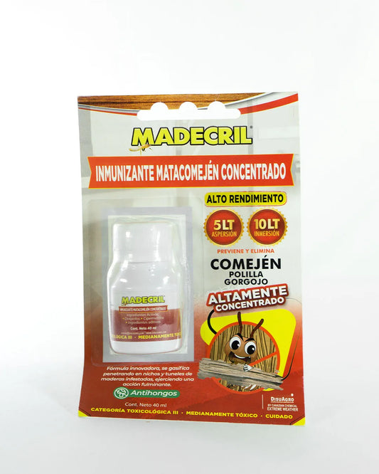 Inmunizante Para Madera Madecril 40ml