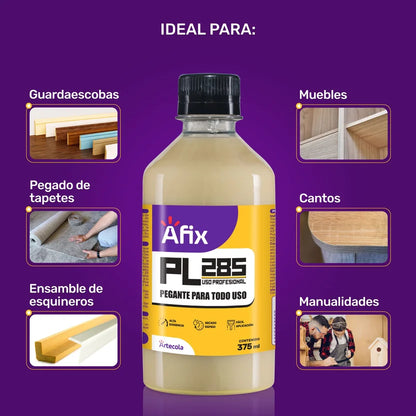 Pegante PL 285 Profesional 375ml | Adhesivo de Contacto Alta Resistencia